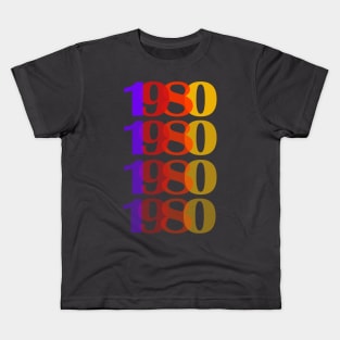 1980 year Kids T-Shirt